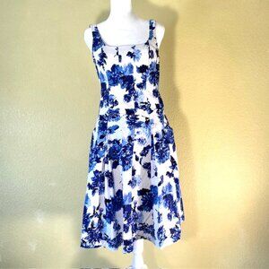 American Living Dress Sleeveless Women’s Size 4 Fit & Flare knee length cotton